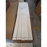 VidaXL Boekenkast Kamerscherm Grenenhout Wit - 55% Korting!