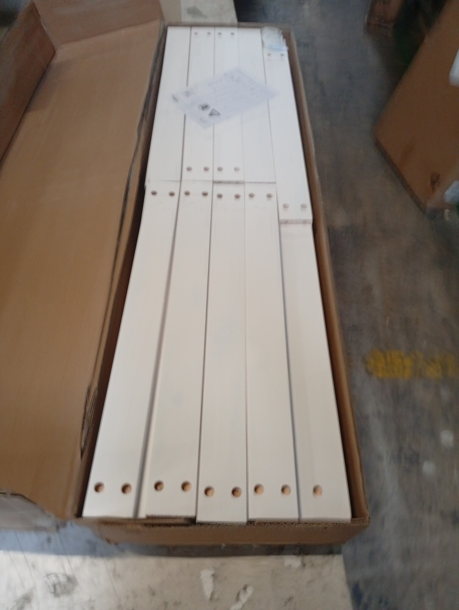 VidaXL Boekenkast Kamerscherm Grenenhout Wit - 55% Korting!