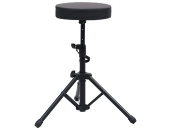 VidaXL Drumkruk Zwart Verstelbaar - 40% Korting!