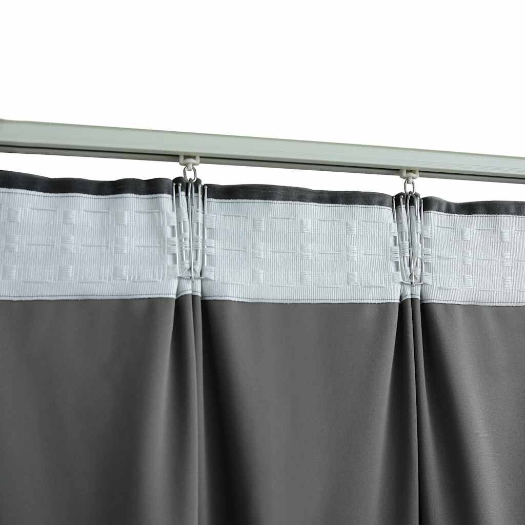 VidaXL Verduisterend Gordijn Fluweel Antraciet (40% Korting!) - 290x245cm