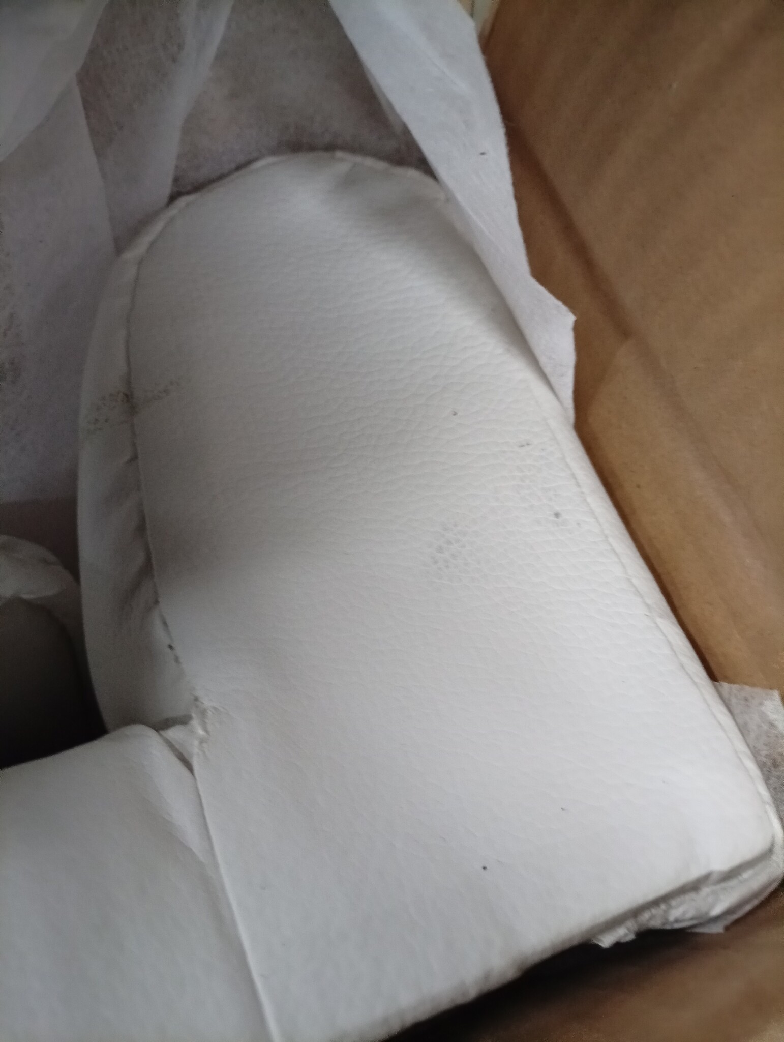 VidaXL Kinderbank Crème Kunstleer - 55% Korting! - Lichte Krasjes