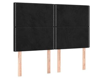 VidaXL Hoofdborden (2 stuks) - Zwart Fluweel - 79% Korting!