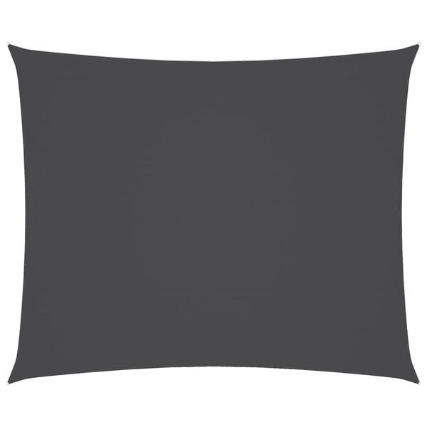 VidaXL Rechthoekig Zonnescherm 5x6m Antraciet - 40% Korting!