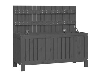 VidaXL Tuinbox Grenenhout Grijs - 61% Korting! Unieke Kans!