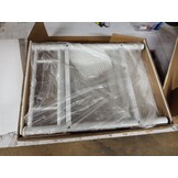 VidaXL Nachtkastjes 2 st metaal & glas - Wit/Transparant | 67% Korting!