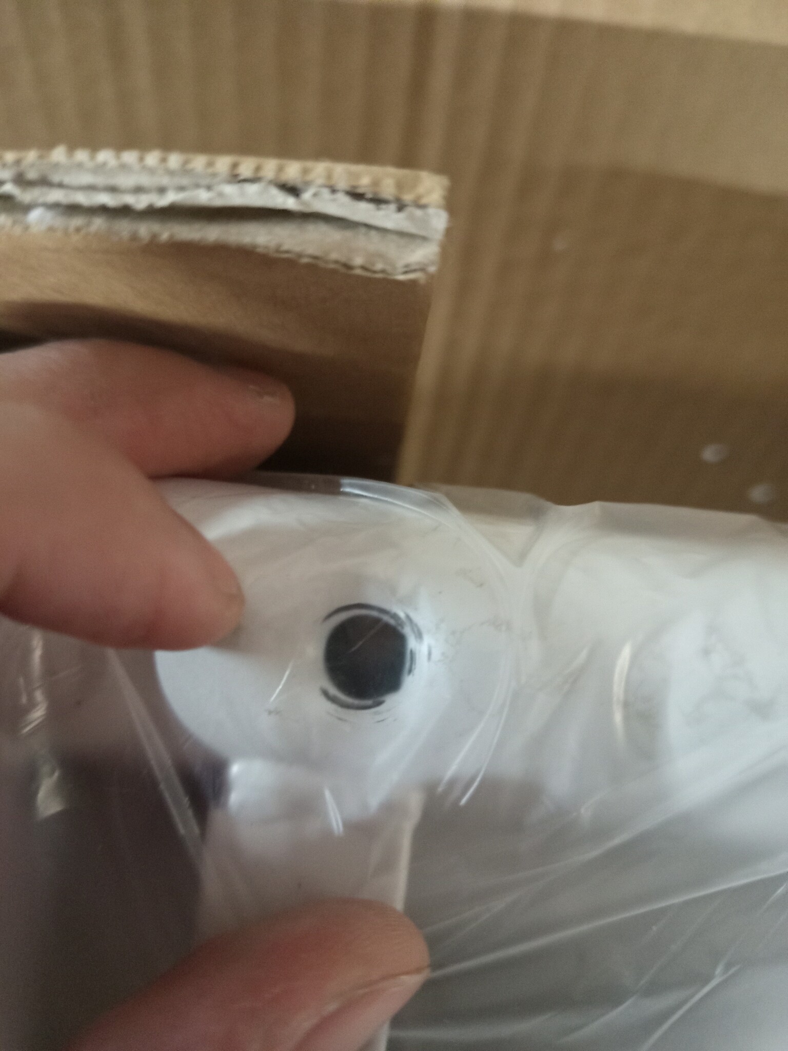 VidaXL Nachtkastjes 2 st metaal & glas - Wit/Transparant | 67% Korting!