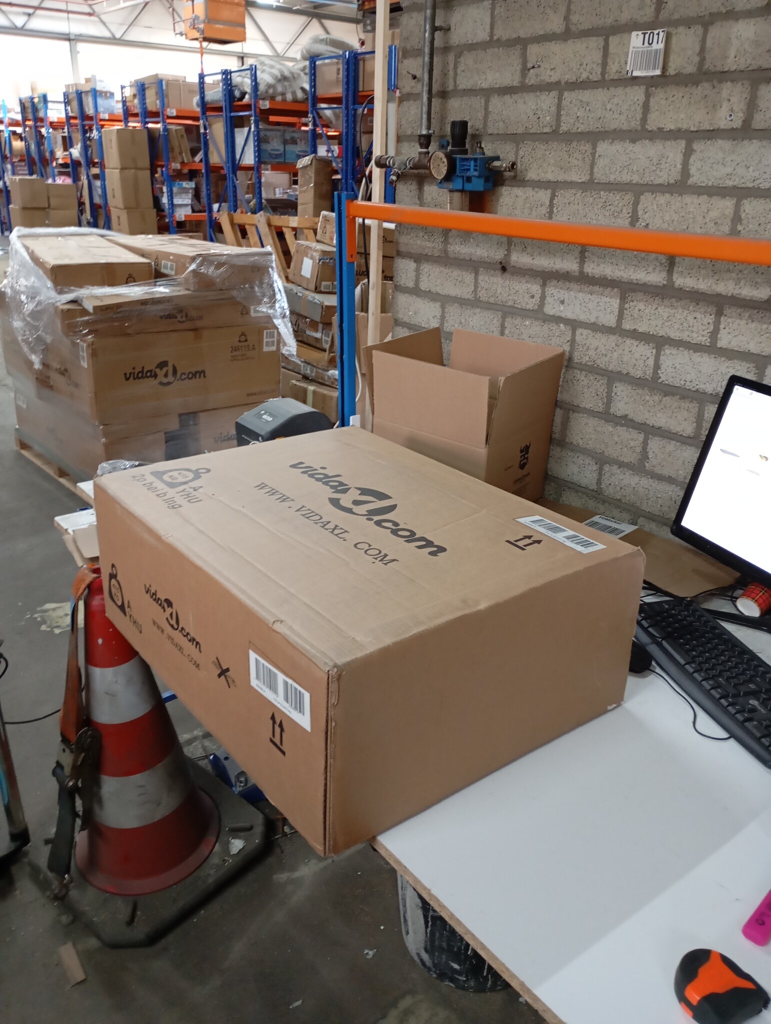 VidaXL Tuinvoetenbanken Wit (2st) met Kussens - 46% Korting!