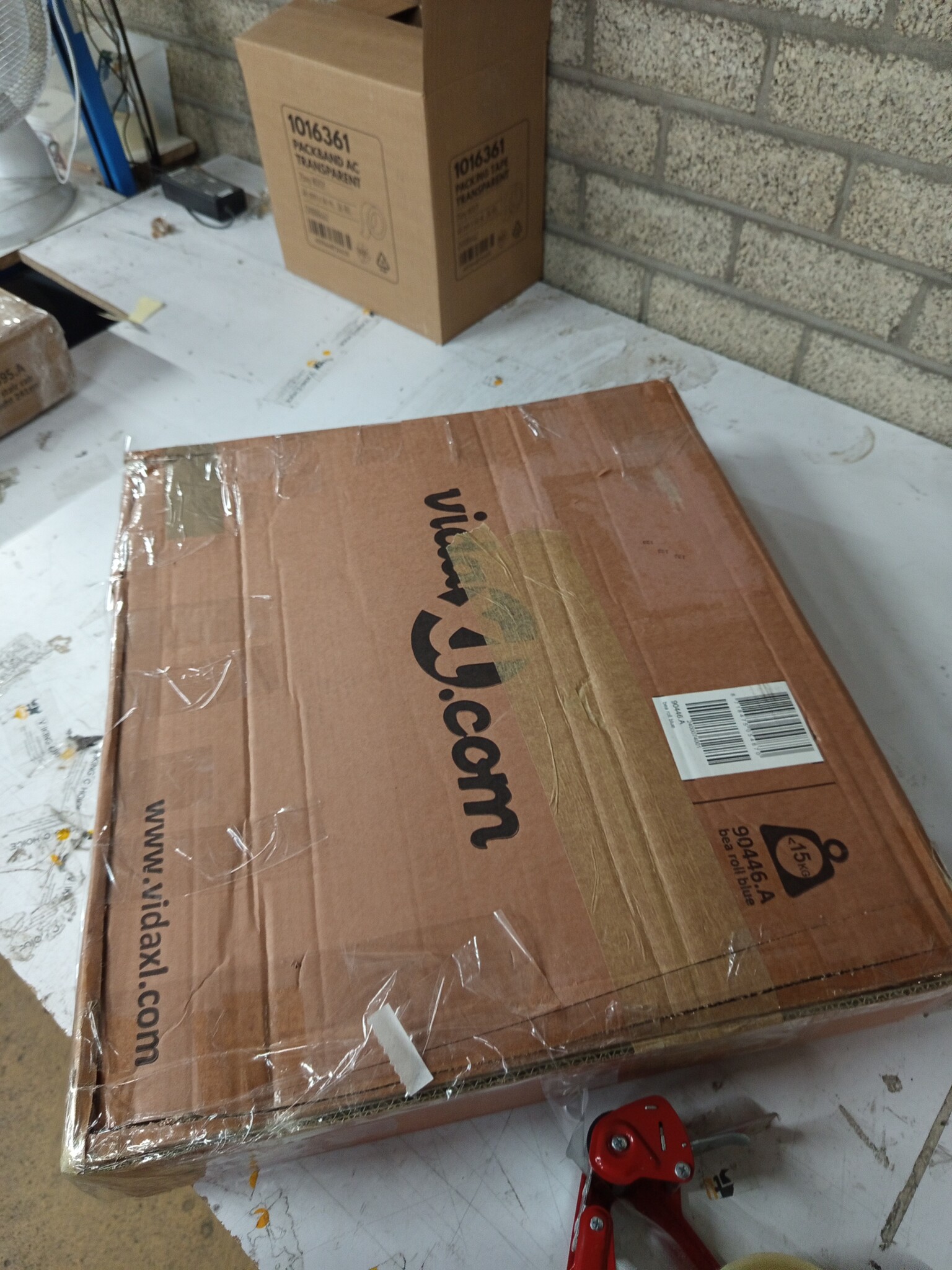 vidaXL Strandtrolley Blauw - Inklapbaar & Draagbaar - Nu 67% Korting!