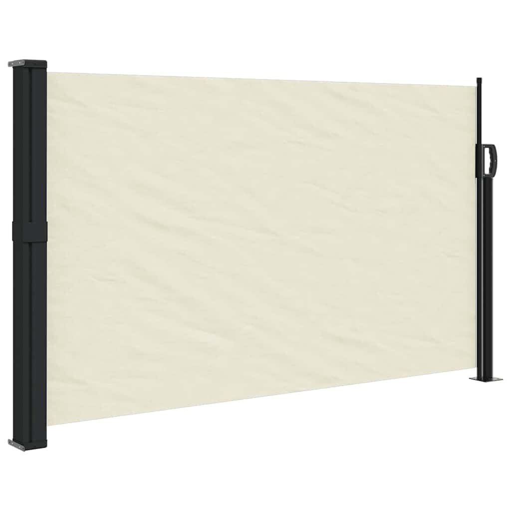 VidaXL Windscherm Uittrekbaar Crème - 65% Korting! (120x600 cm)