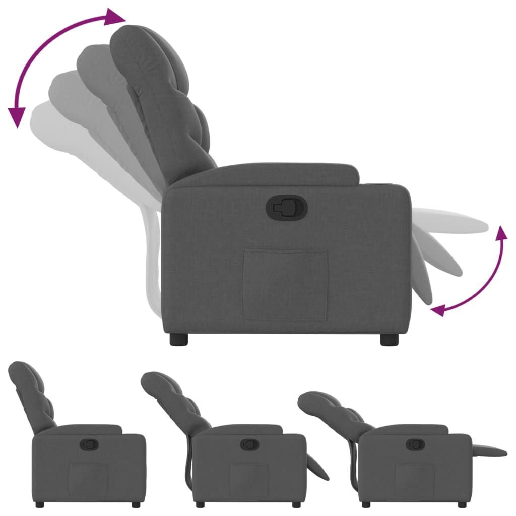 vidaXL Fauteuil Donkergrijs - 40% Korting! Verst Applications