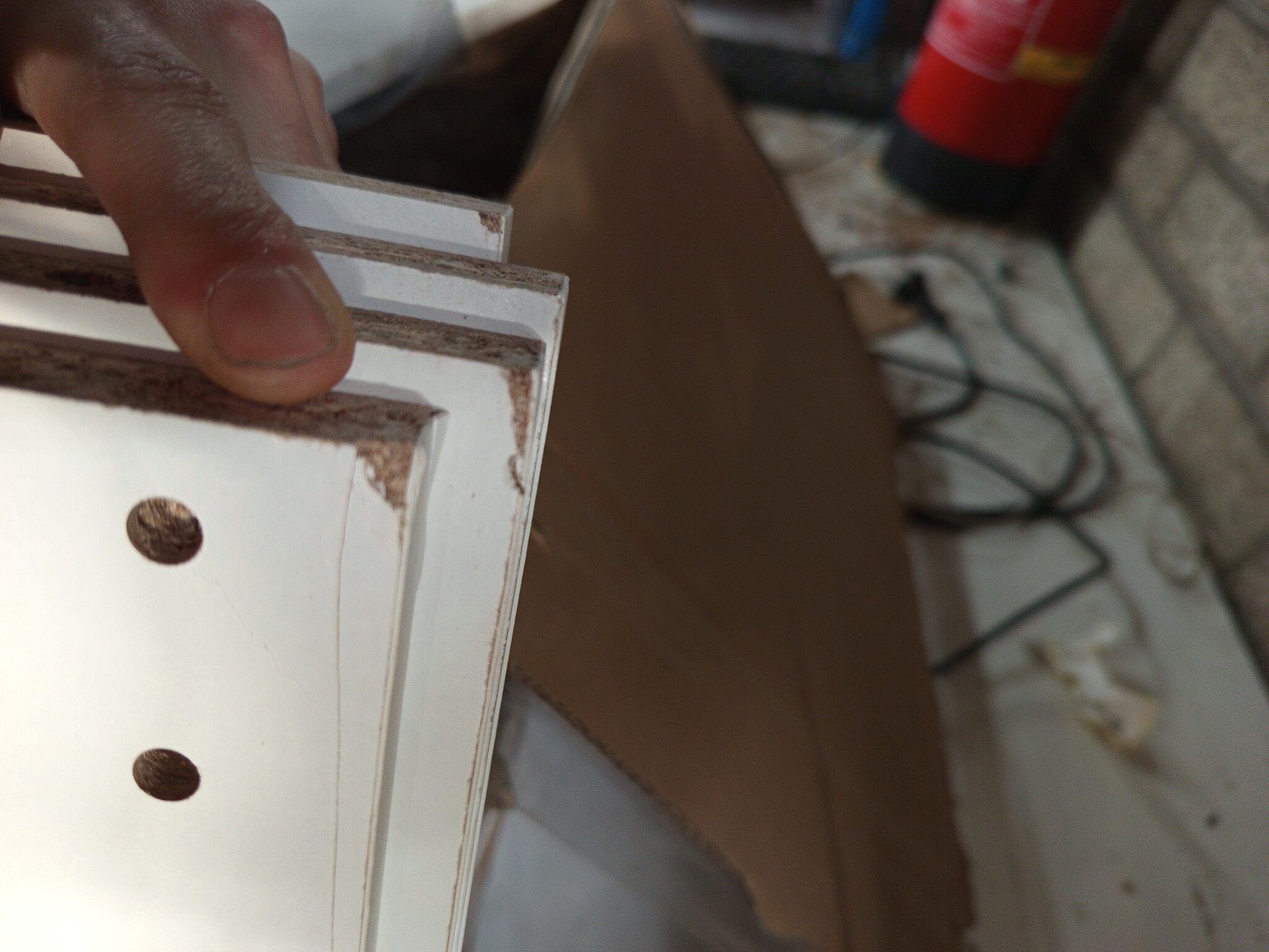 vidaXL Nachtkastjes 2 st 40x35x50 cm wit