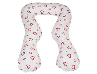 Voedingskussen Zwangerschapskussen U-vorm 100% Katoen - 56% Korting!