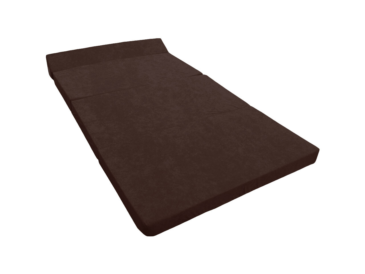 Opvouwbaar Matras 200x120cm Bruin - 61% Korting! Inclusief Hoofdkussen