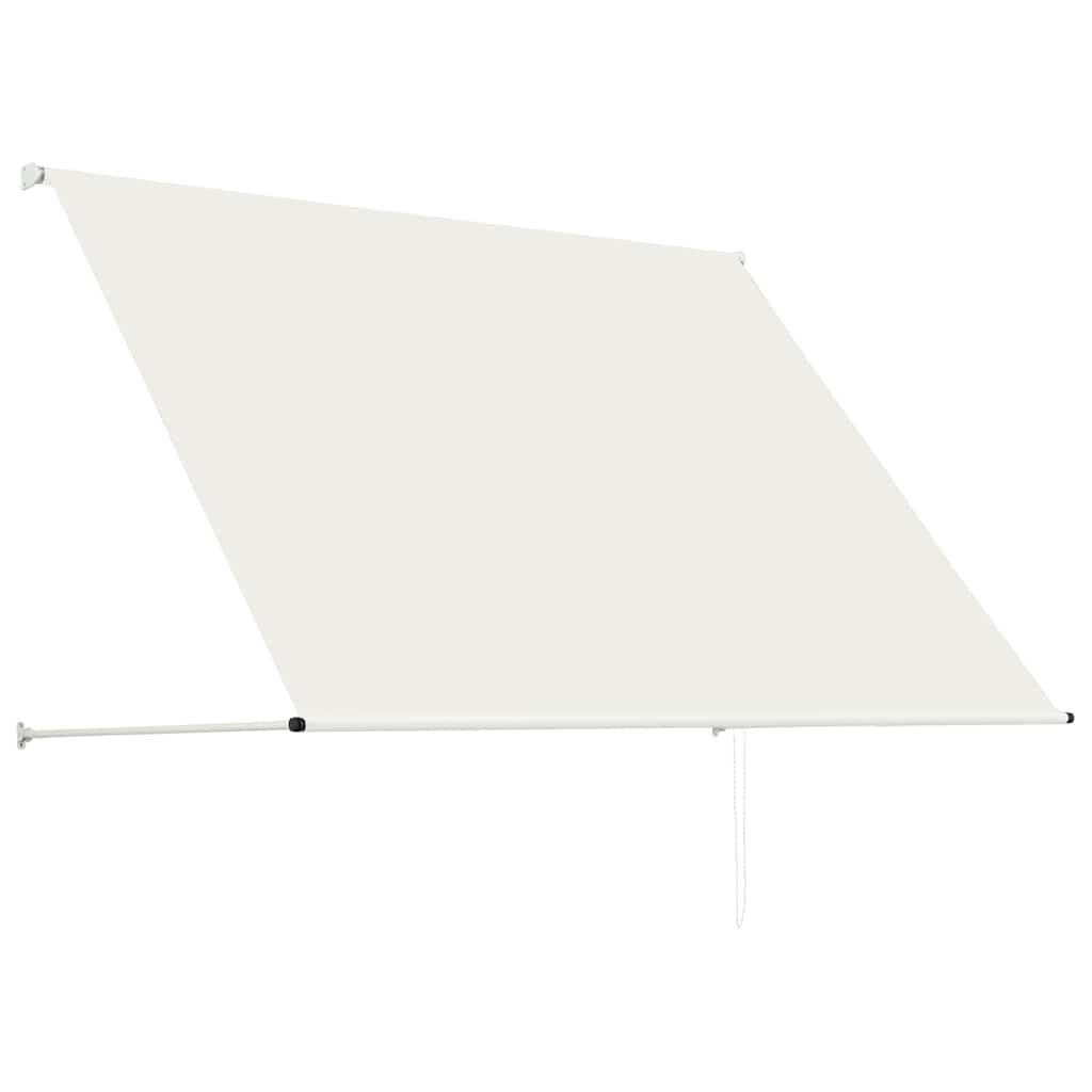 VidaXL Luifel Uittrekbaar 200x150 cm Crème - 56% Korting!