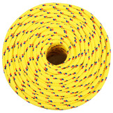 VidaXL Boottouw 8mm x 25m Geel - 42% Korting! ONGEBRUIKT!