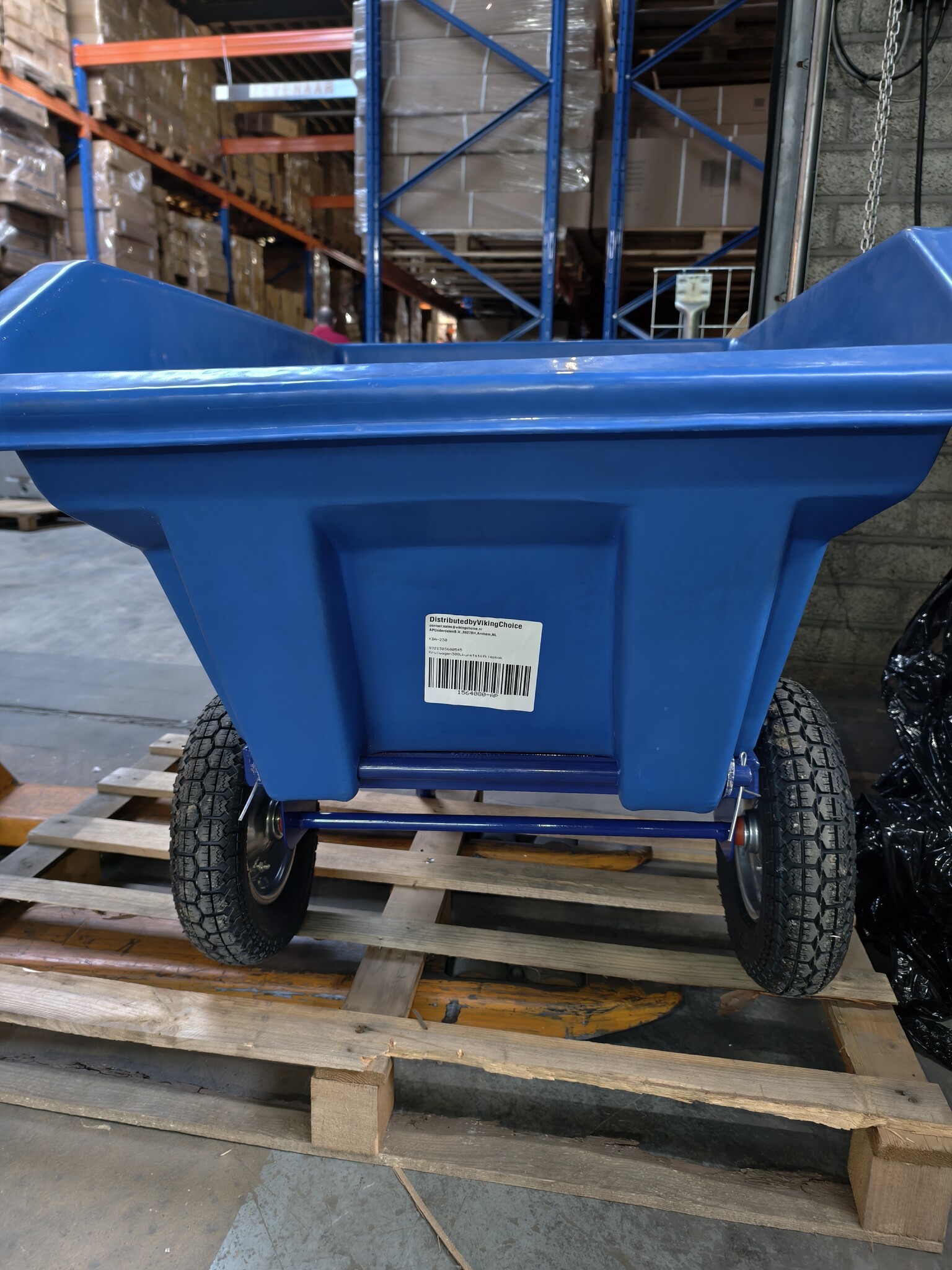 Kruiwagen 300L Kunststof Kiepbak - 40% Korting! Sterk & Duurzaam