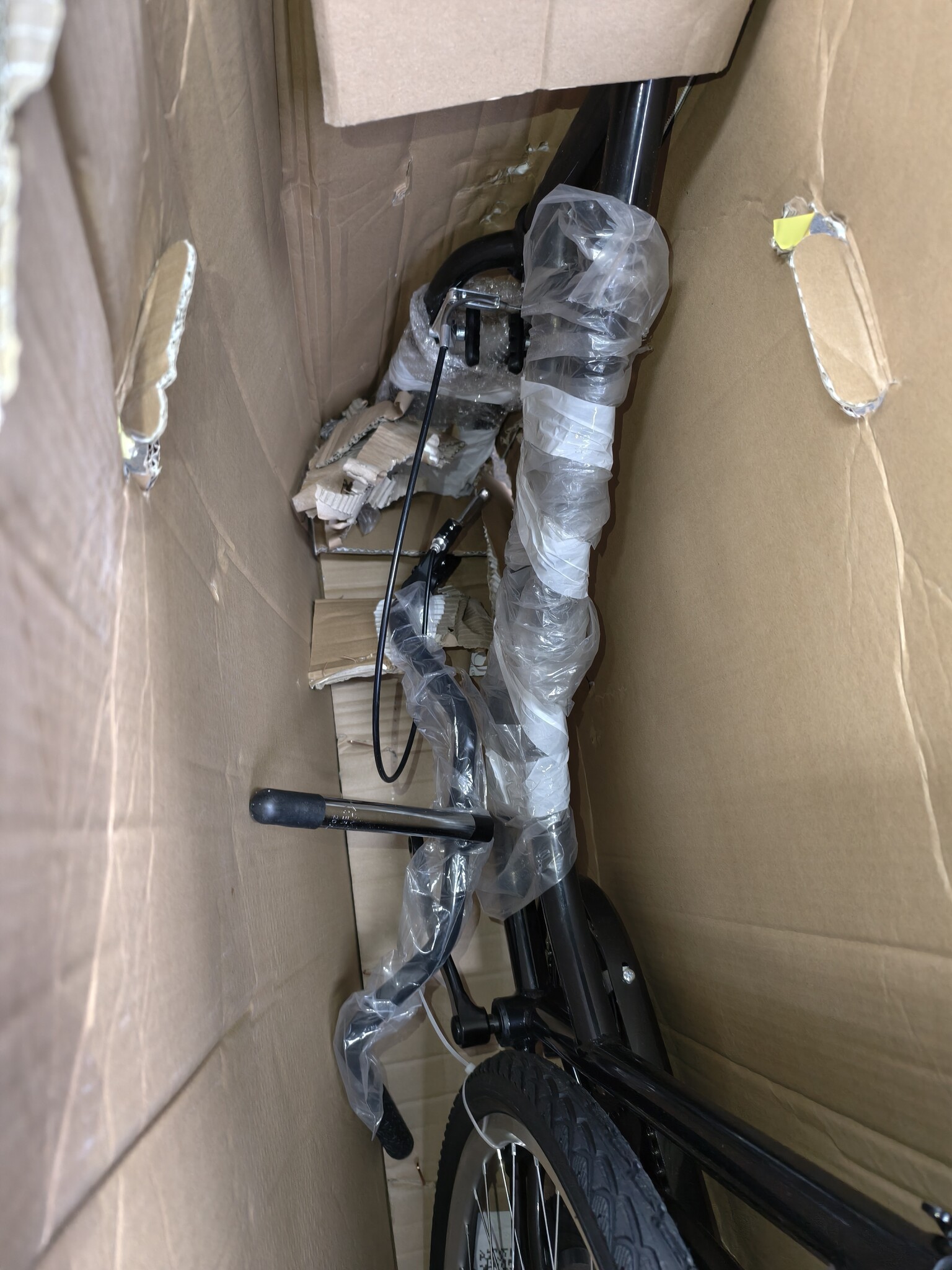 Retro Damesfiets Zwart 28" Dallas - 40% Korting! Ongebruikt!