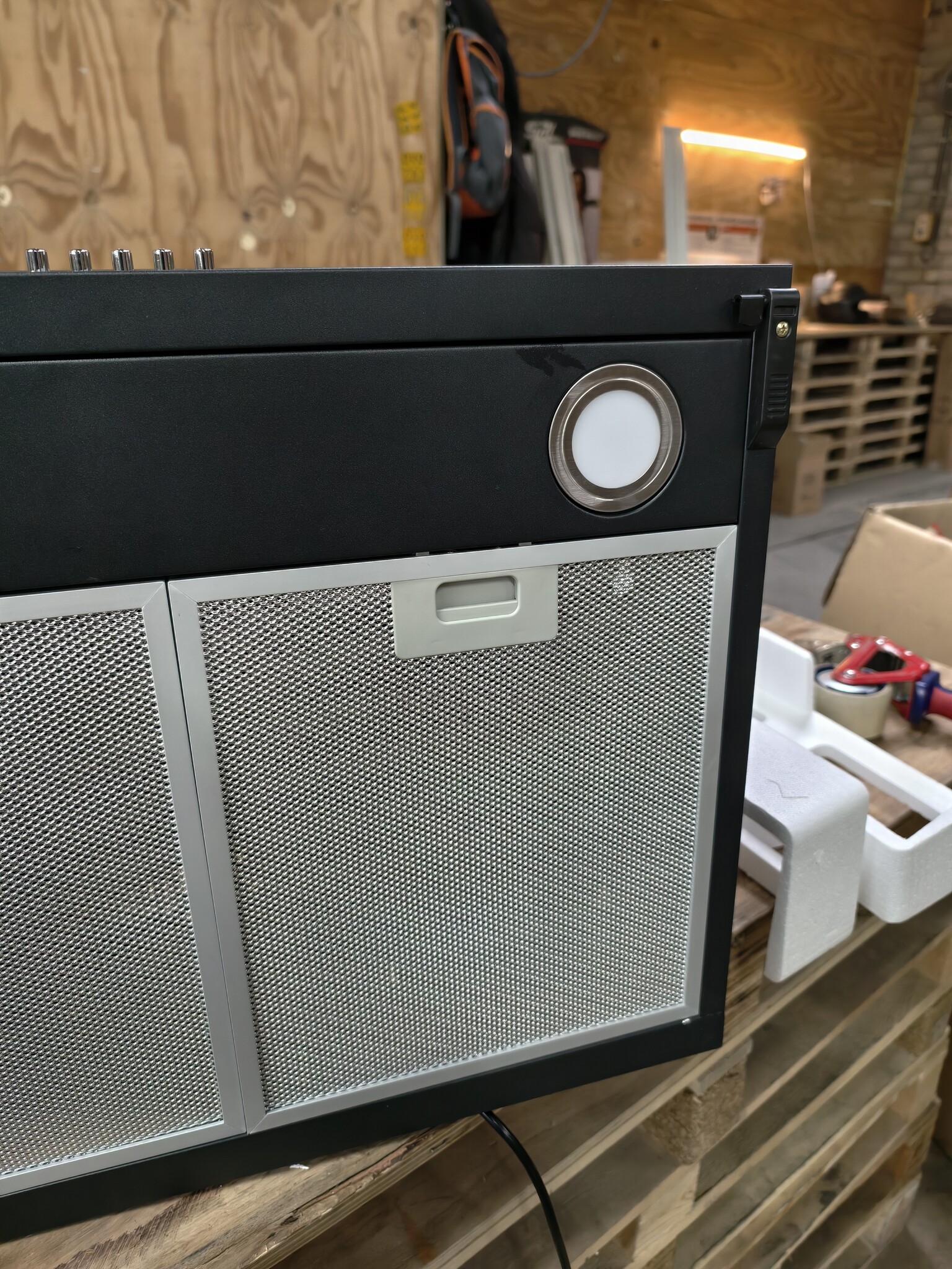 Zwarte Afzuigkap Onderbouw - 3 standen, 280m³/u - 40% Korting!