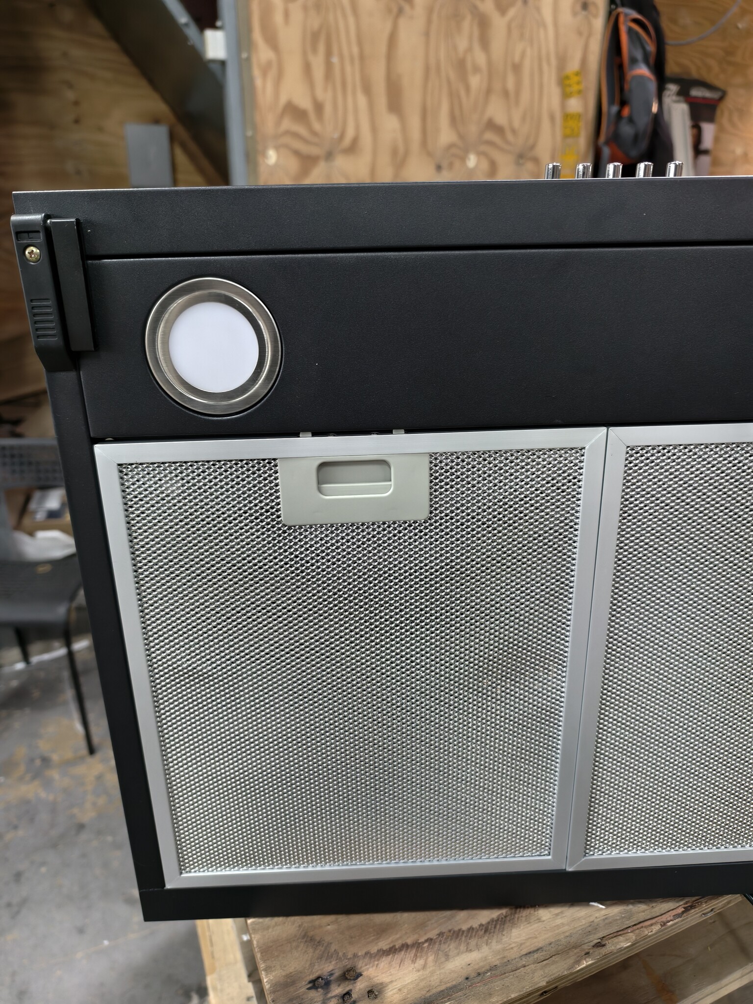 Zwarte Afzuigkap Onderbouw - 3 standen, 280m³/u - 40% Korting!