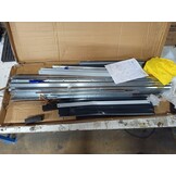 vidaXL Tuinbox 129x67x65 cm Antraciet - 60% Korting! (Lege verpakking)