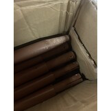 VidaXL Windscherm 600x120cm Azuurblauw - 60% Korting!