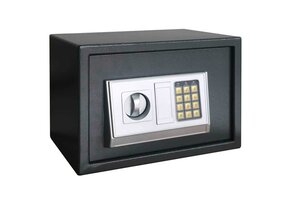 VidaXL Digitale Kluis Donkergrijs - 40% Korting! | Nieuwstaat!