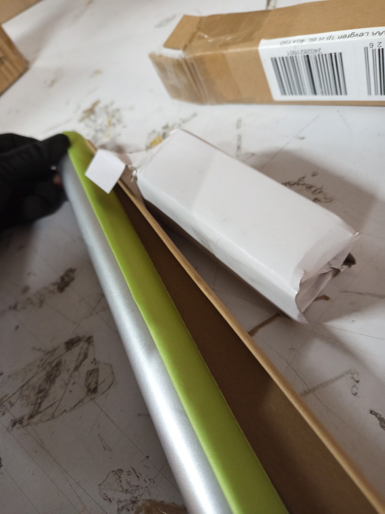 vidaXL Rolgordijn verduisterend 40x150cm stofbreedte 35,7 cm polyester