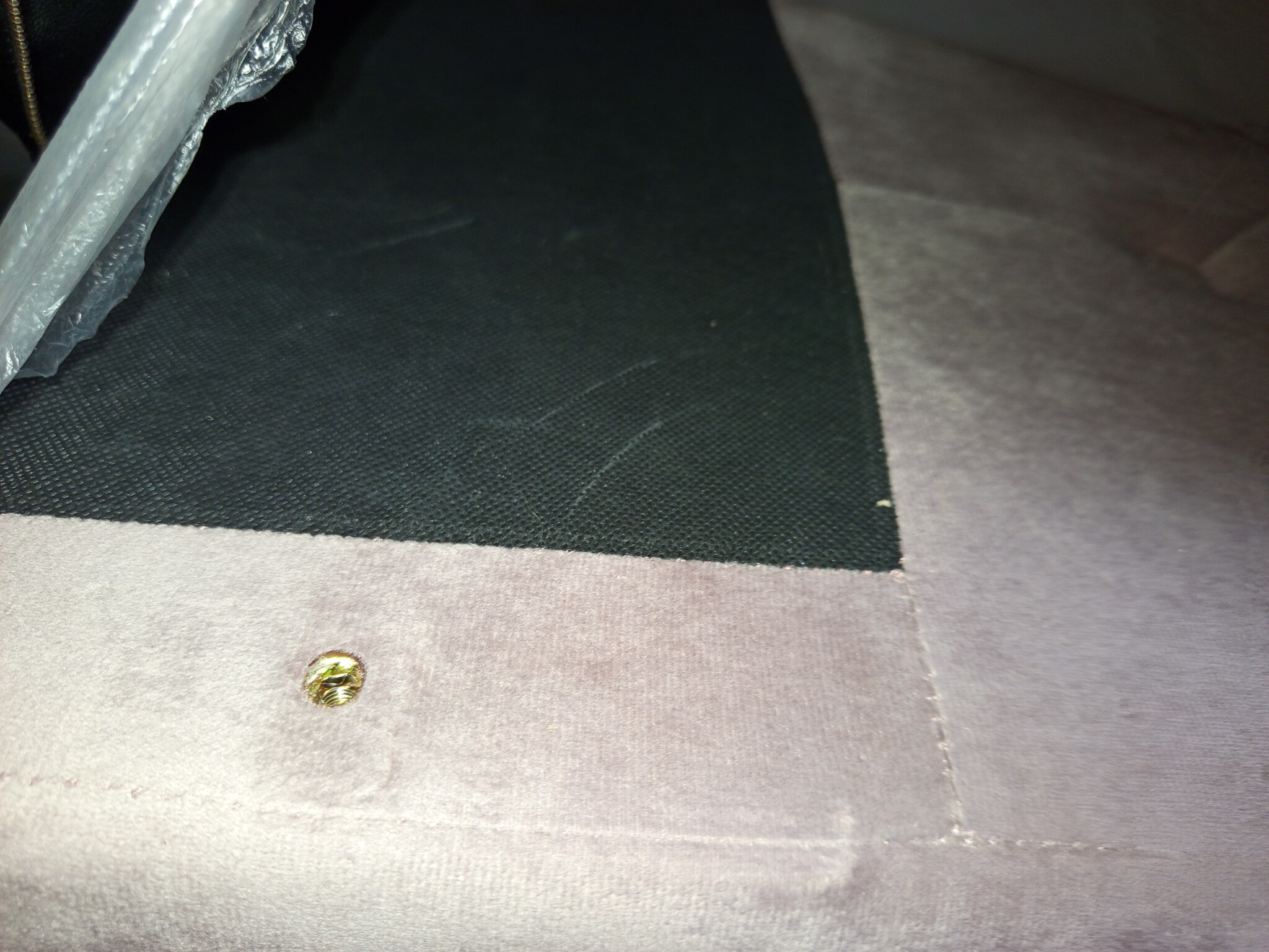 vidaXL Bedframe fluweel roze 90x200 cm