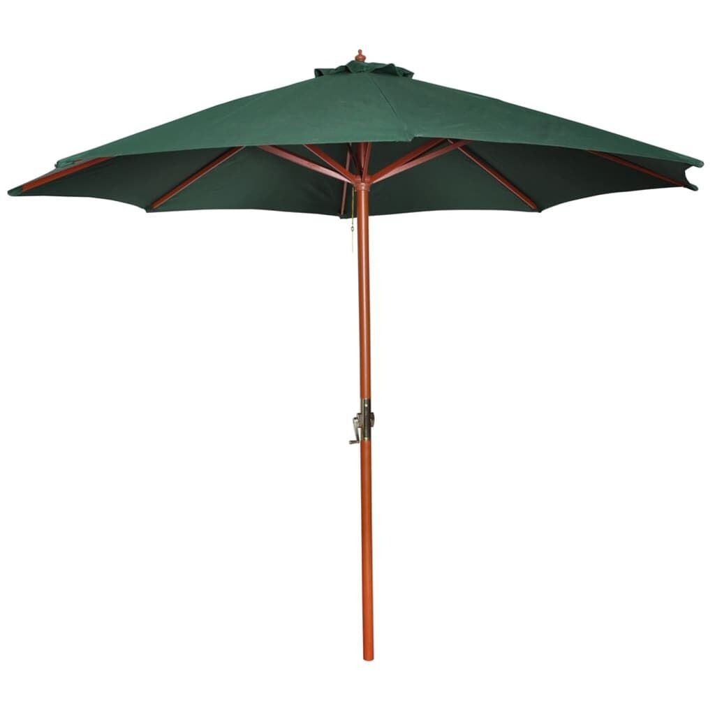 vidaXL Parasol 258 cm groen