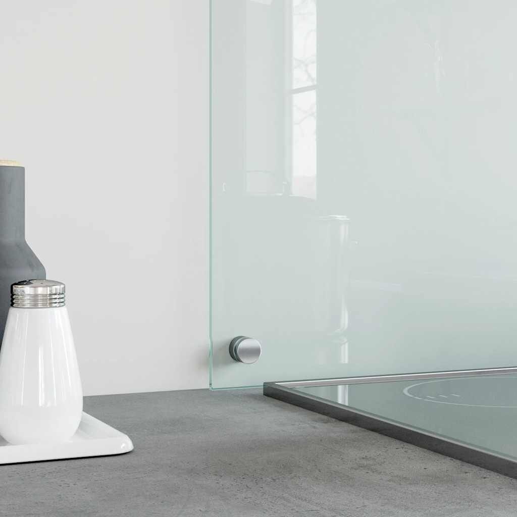 vidaXL Spatscherm keuken 90x40 cm gehard glas transparant