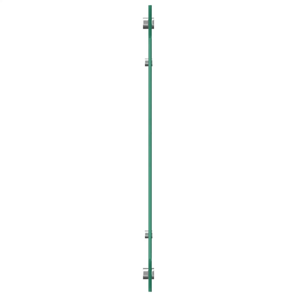 vidaXL Spatscherm keuken 90x40 cm gehard glas transparant