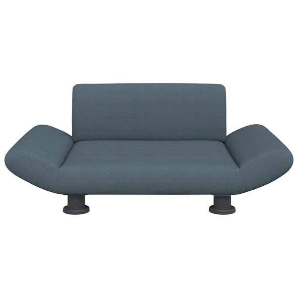 vidaXL Hondenmand 70x45x28 cm stof donkergrijs