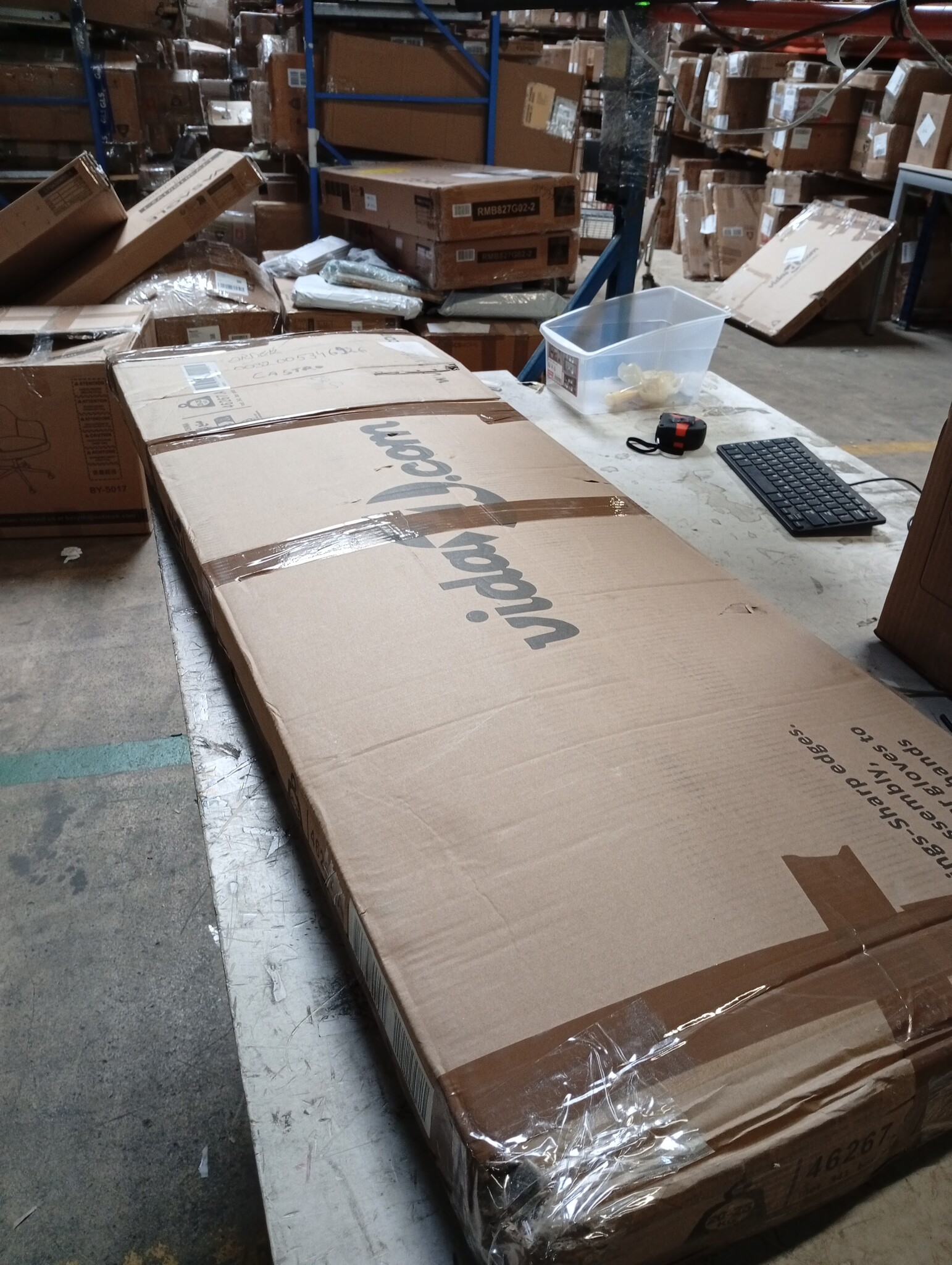 vidaXL Tuinbox 149x99x93 cm antraciet