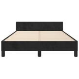 VidaXL Fluweel Bedframe Zwart 120x200cm - 56% Korting! (geretourneerd)