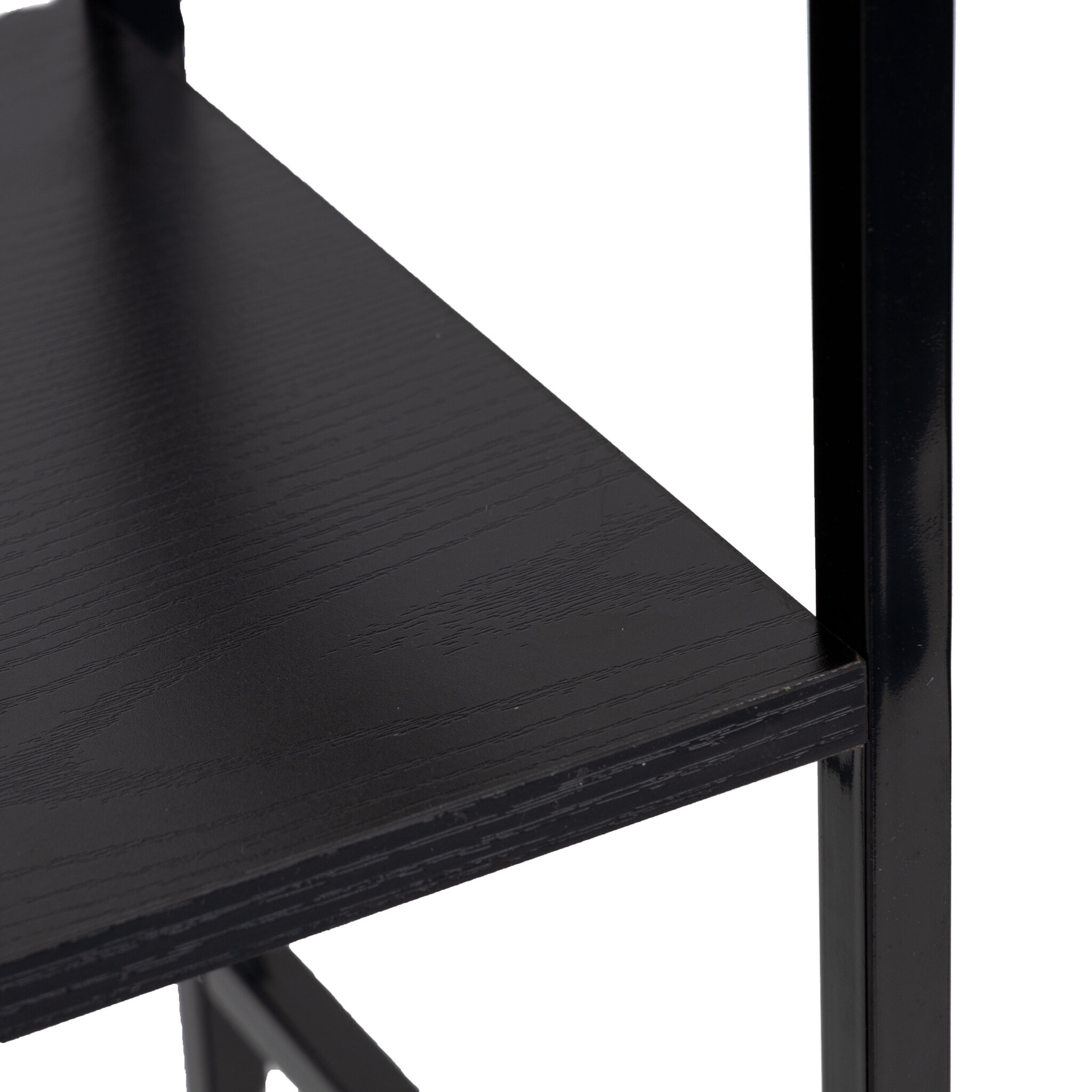 Boekenkast Zwart - 80x59,5 cm - 3 Planken - 40% Korting!