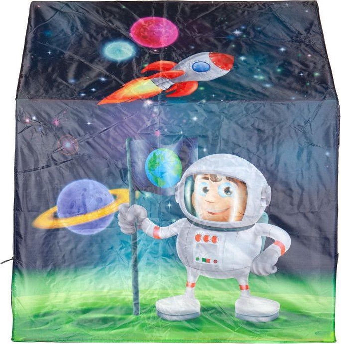 Kinder Speeltent Astronaut & Ruimte | 40% Korting | Zo Goed Als Nieuw!