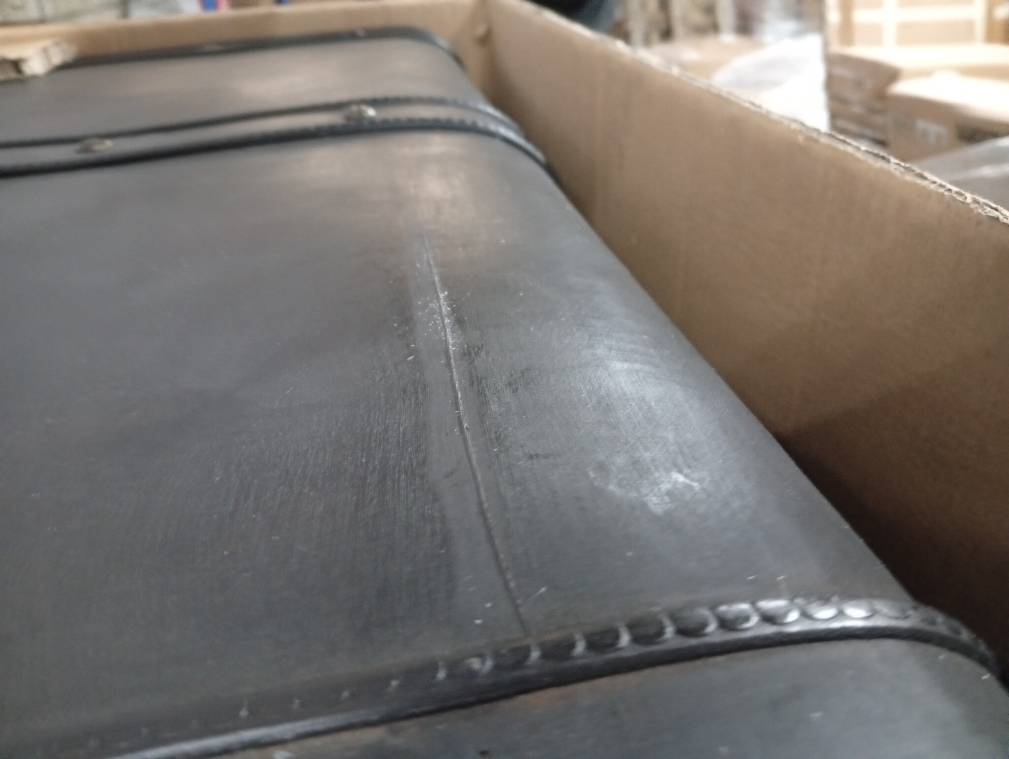 VidaXL Dekenkist Zwart Hout 90x51x42cm - 55% Korting!