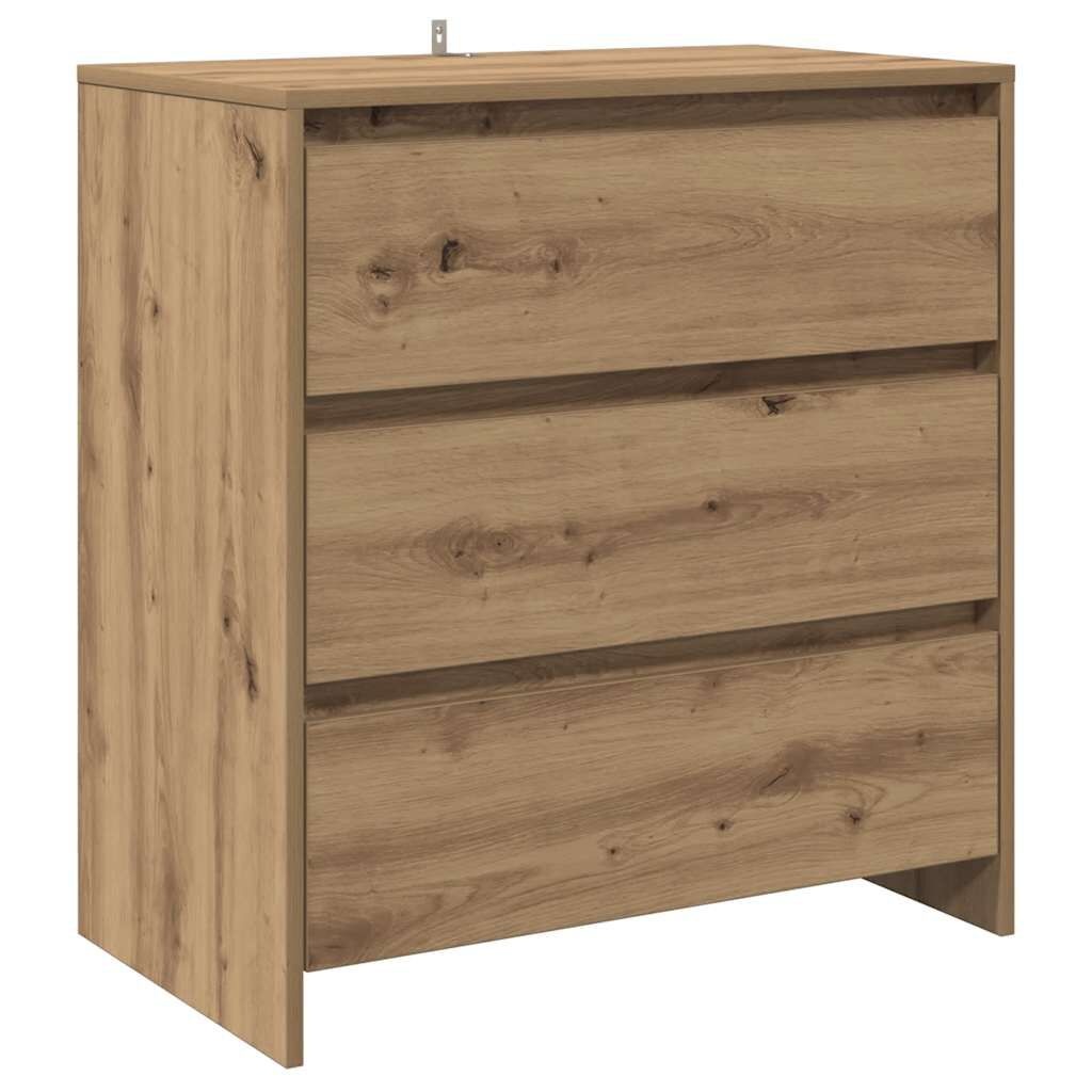 VidaXL Dressoir Artisanaal Eikenhout (70x41x75cm) - 40% Korting!