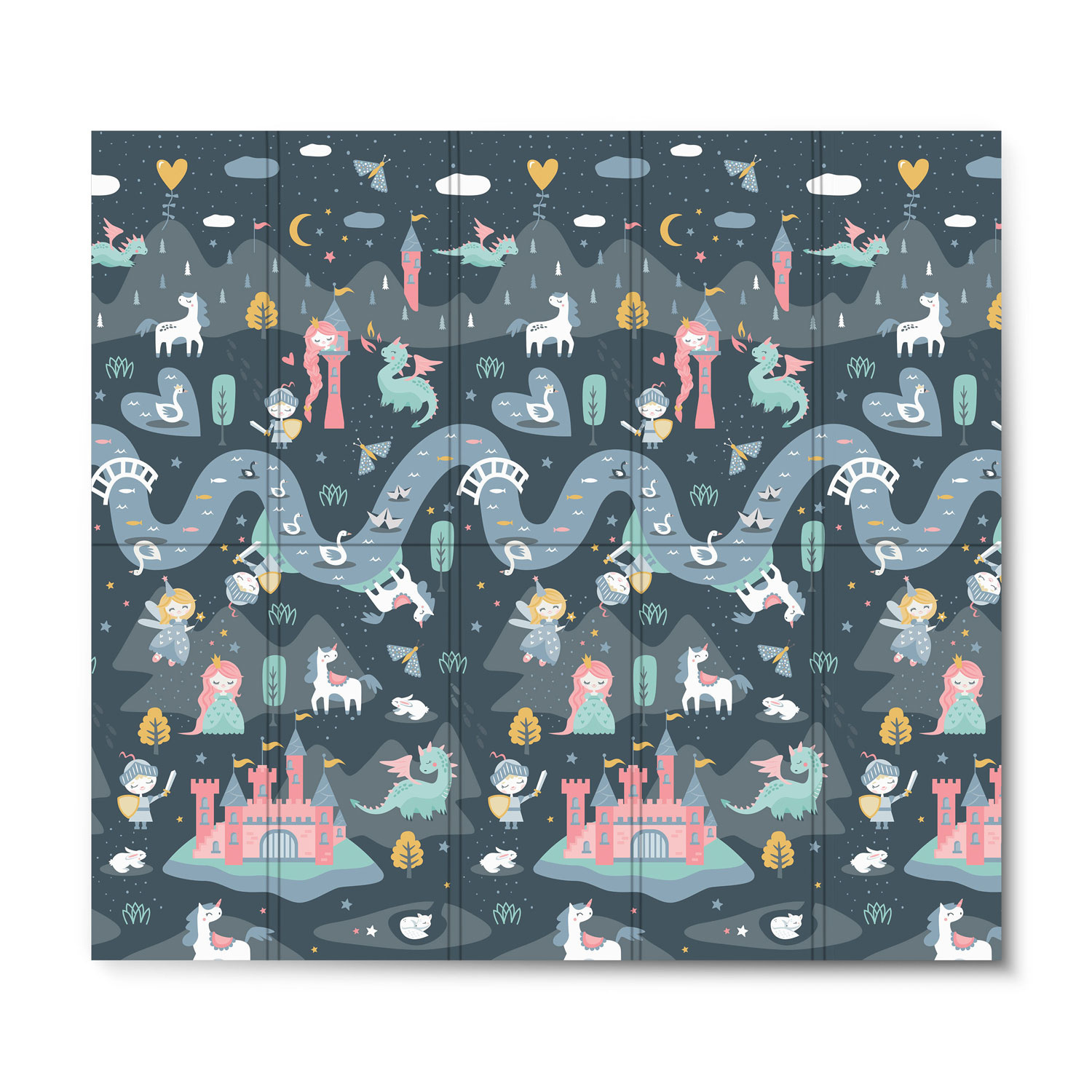 Opvouwbare Speelmat Schuim 200x180cm - 40% Korting! (Retourdeal)