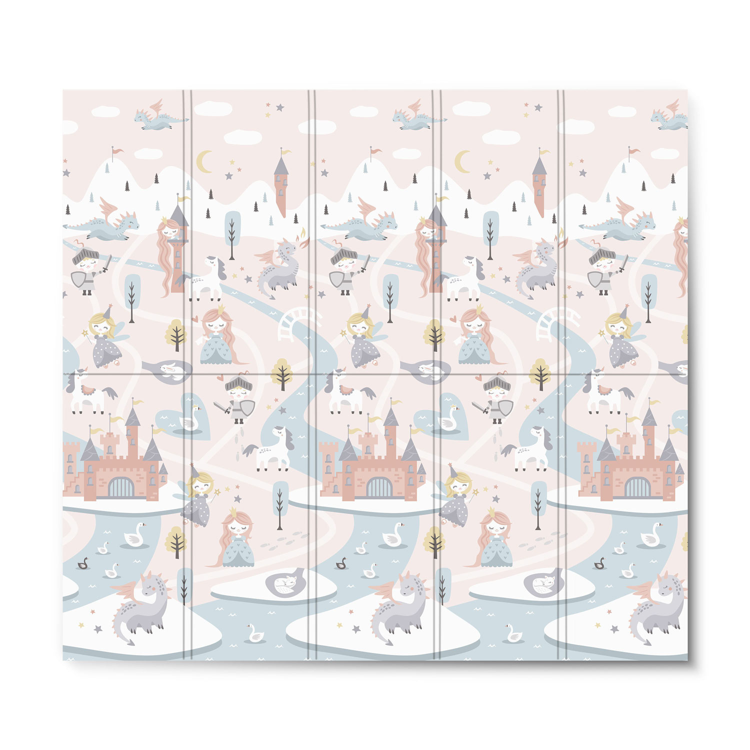 Opvouwbare Speelmat Schuim 200x180cm - 40% Korting! (Retourdeal)