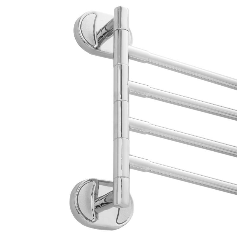 Handdoekenrek Wandmontage Chroom - 47x24cm | 40% Korting!