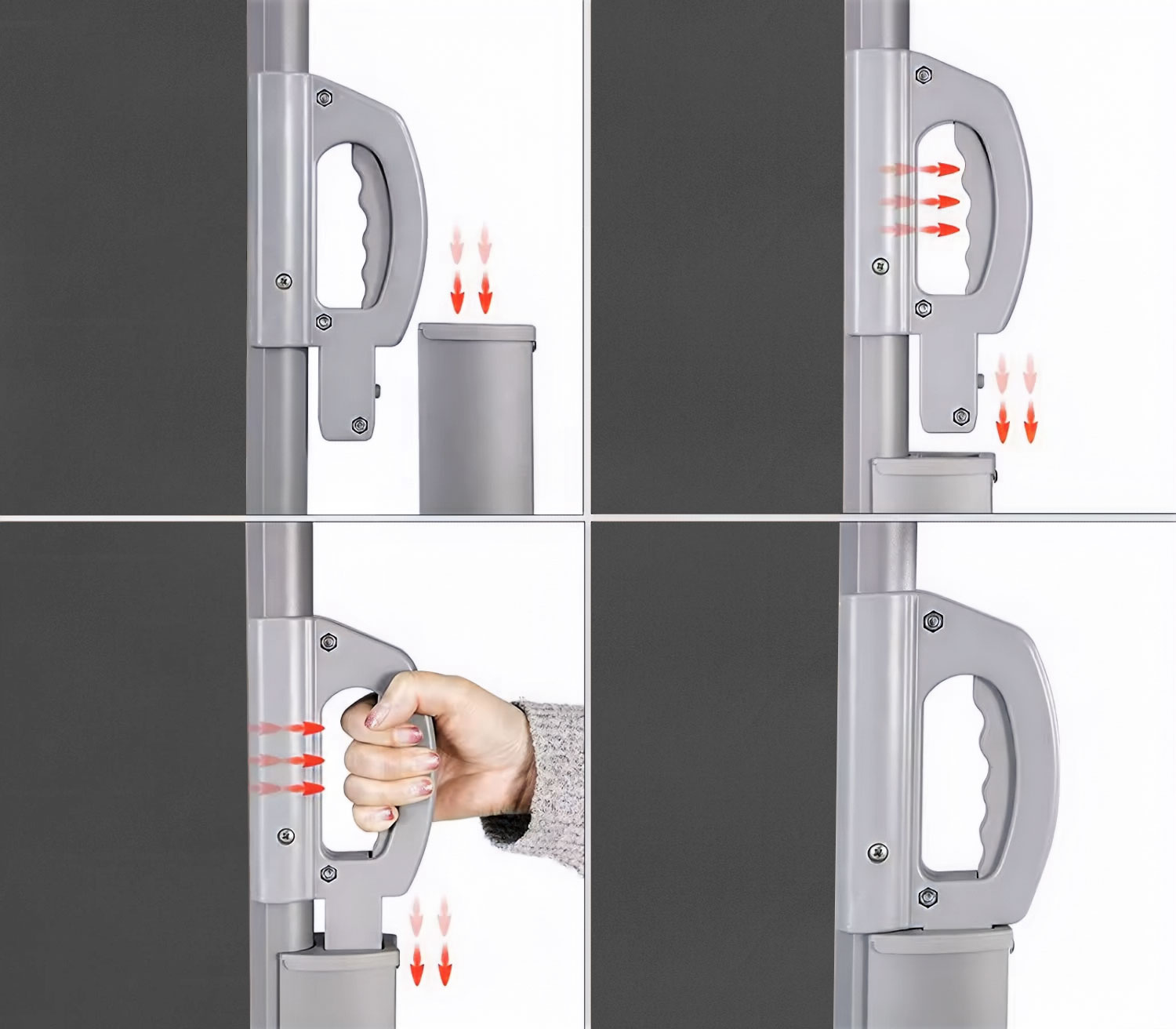 Uittrekbaar Windscherm Antraciet 300x180cm - 40% Korting! Terras & Tuin