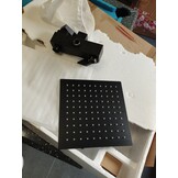 Zwarte Doucheset met Badkraan & Regendouche - 60% Korting!