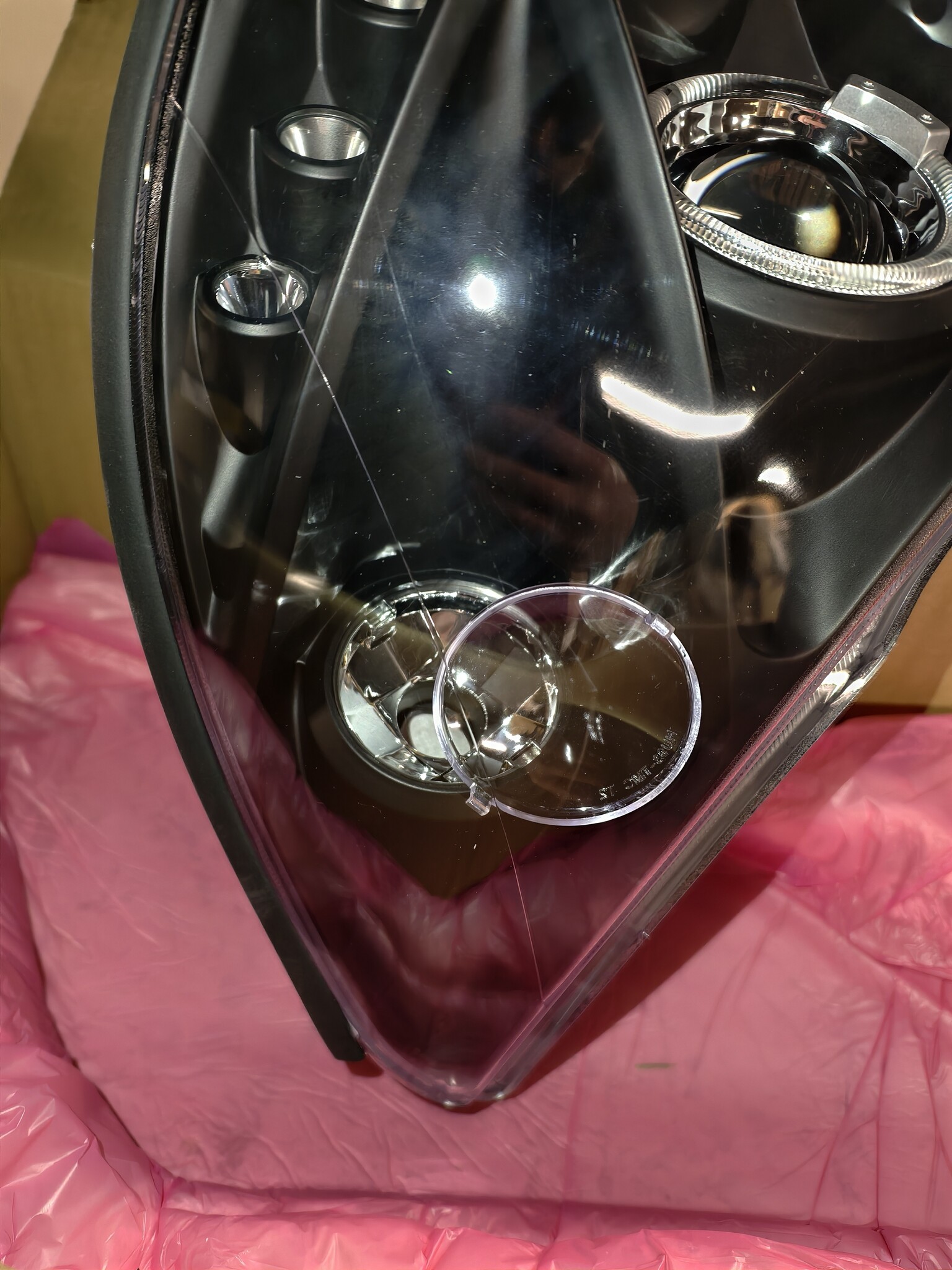 Koplampen dual halo rims SUZUKI SWIFT 05 05-10 ANGEL EYES ZWART