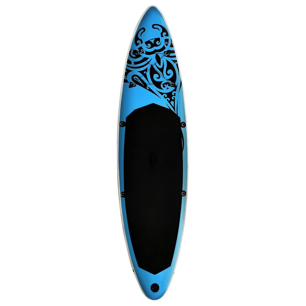 vidaXL Stand Up Paddleboardset opblaasbaar 320x76x15 cm blauw