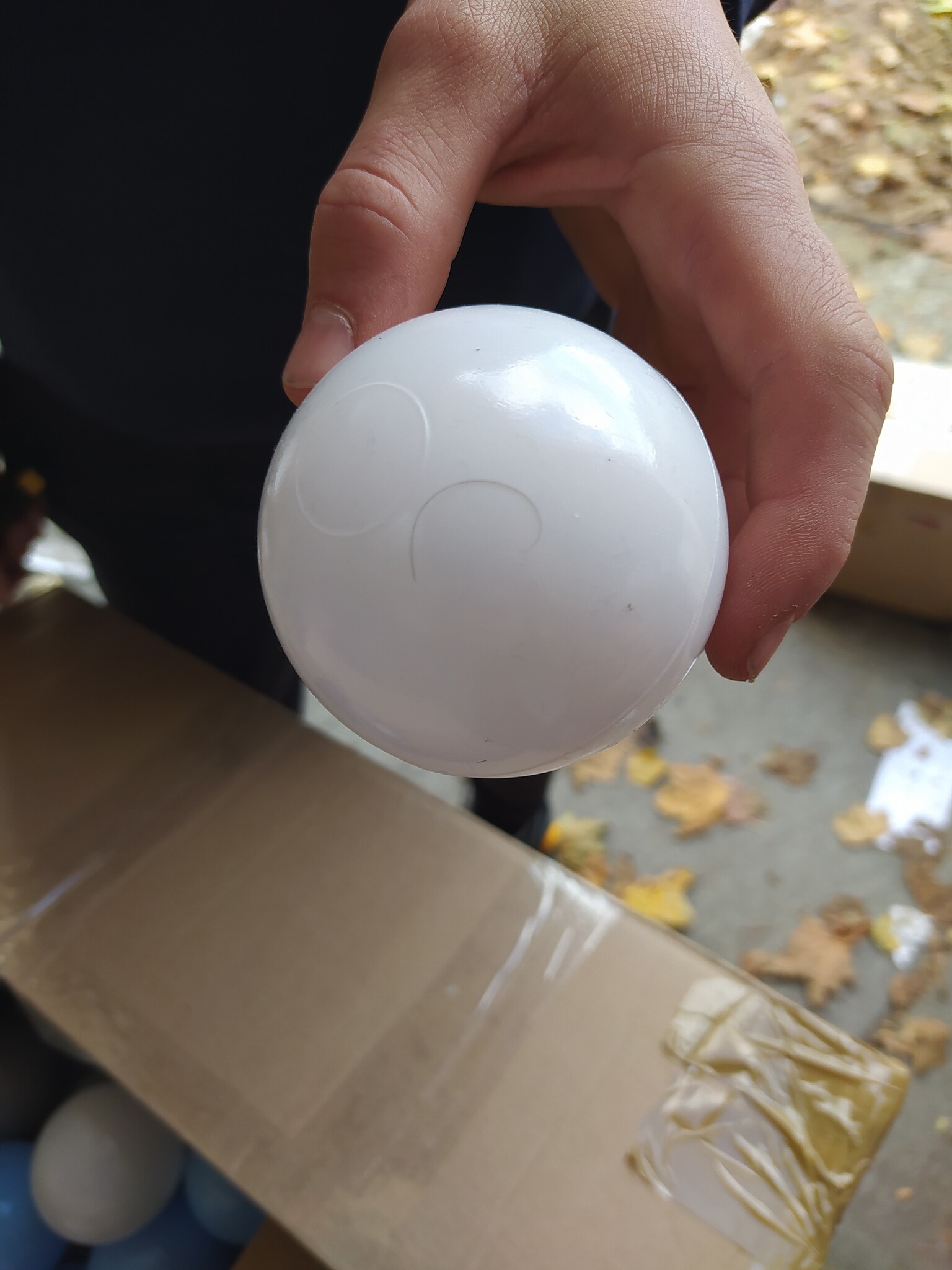 Ballenbak XXL 700 ballen 130 x 40 cm ballenbad rond grijs