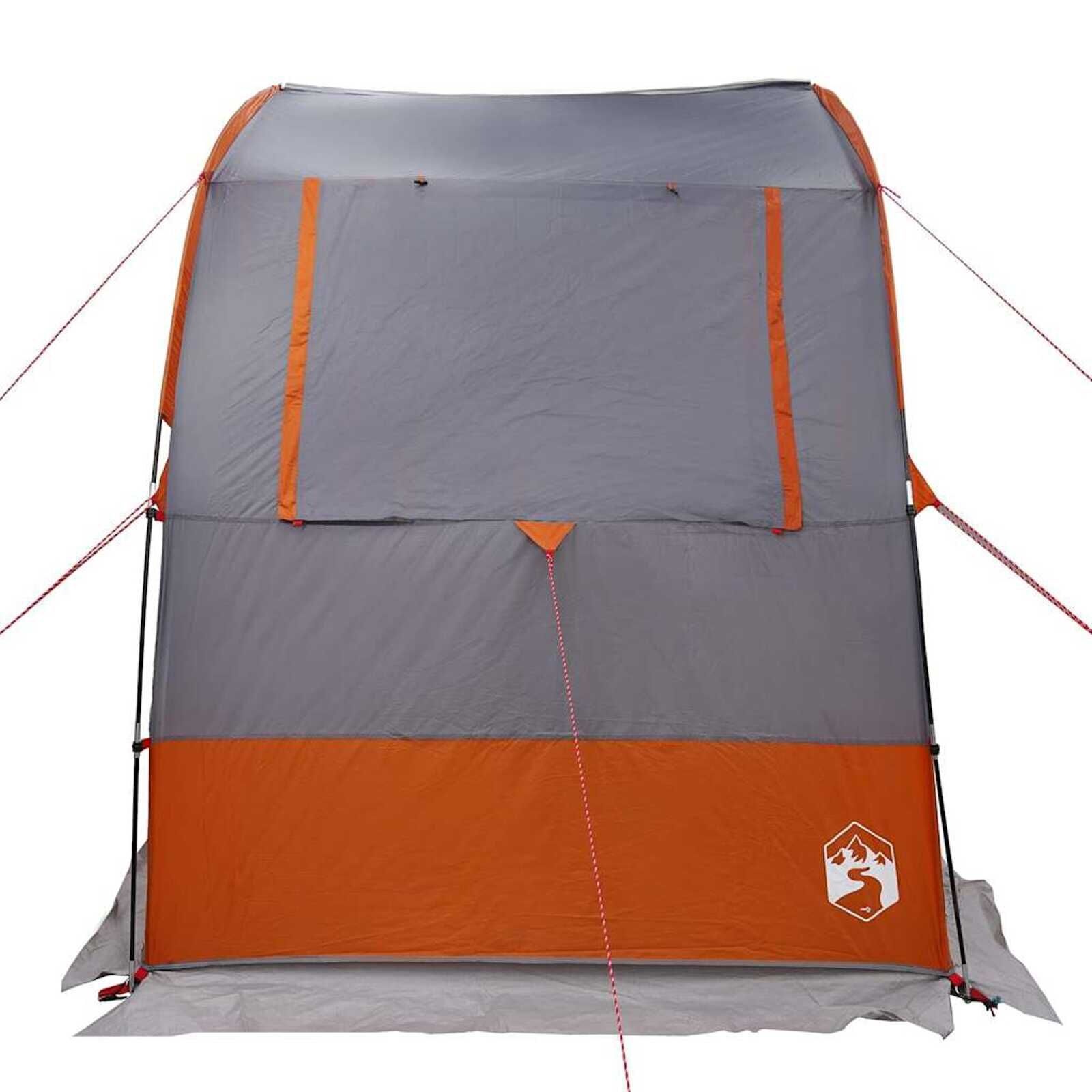 vidaXL Tailgate Tent Grijs/Oranje/Zwart - 73% Korting!
