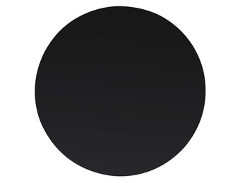 VidaXL Tafelblad Gehard Glas Rond Zwart - 64% Korting!