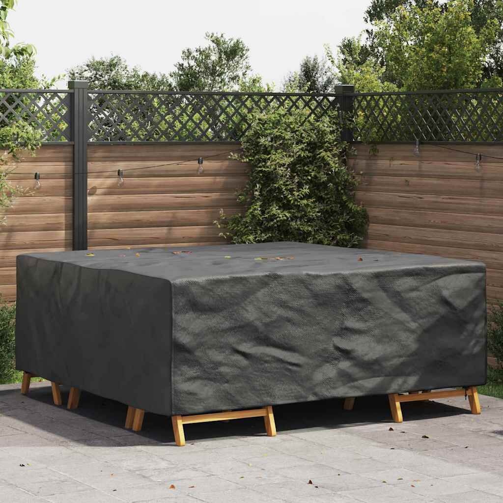 VidaXL Tuinmeubelhoes Zwart 200x200x90cm - 40% Korting!