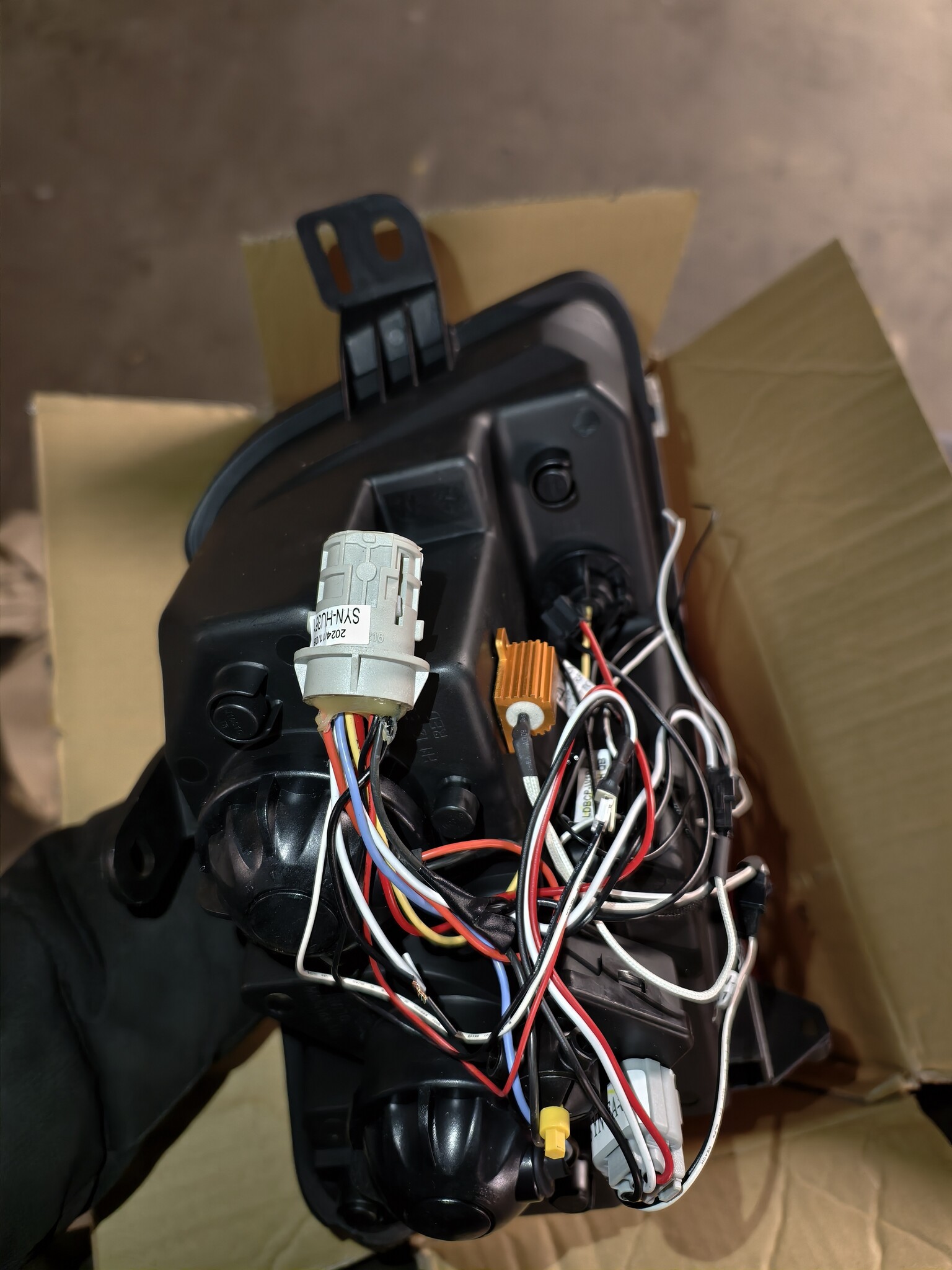 Koplampen FIAT PANDA 03-12 Zwart met LED-parkeerlicht (55% Korting!)